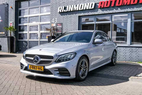 Mercedes-Benz C-klasse 300 AMG Line |ACC|Navi|Led|Elektrischie stoelen|